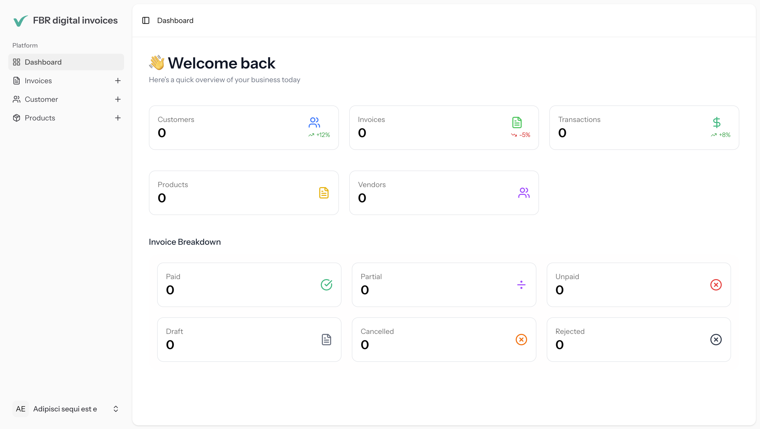 FBR Digital Invoicing System